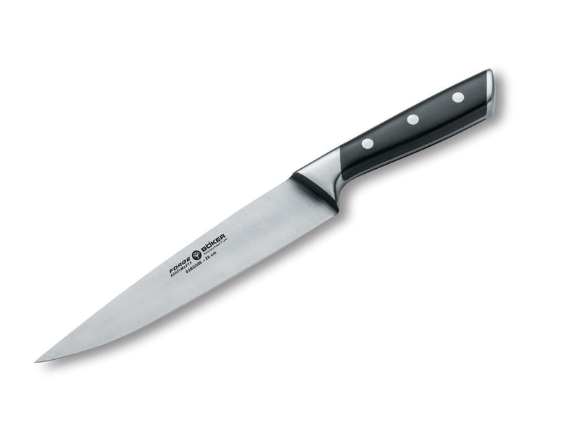 Couteau à découper forgé Boker lame 20cm