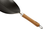 Wok antiadhérent Dexam avec 2 poignées en acier au carbone pour 4 à 6 personnes diamètre 36cm