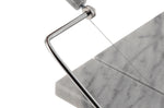 Coupe foie gras en marbre avec 2 fils de rechange en inox