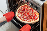 Moule à pizza Lékué ø36cm perforé marron en silicone Platinum