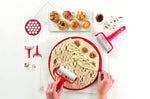 Kit de préparation Lékué pour 19 petits fours - Plaque + 2 rouleaux