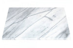 Planche à pâtisserie en marbre blanc 46 x 30cm