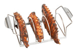 Support pour ribs Gefu en acier inox 40cm