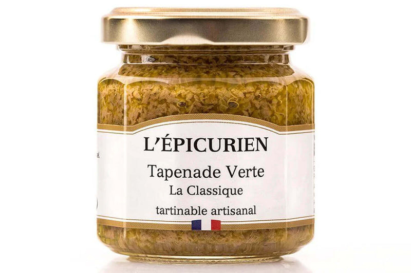 Tapenade verte La Classique L'Épicurien fabriquée en France 100g