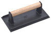 Presse aliments pour plancha Déglon en fonte inox 21 x 11cm
