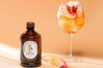 Sirop de pêche brut artisanal Bacanha certifié biologique 40cl