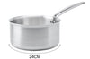 Casserole De Buyer Alchimy en inox 18/10 multicouches 3 plis - 24 cm