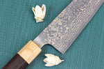 Couteau bunka japonais artisanal Takeshi Saji VG10 Gold 16,5cm