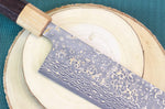 Couteau de chef japonais artisanal Takeshi Saji VG10 Gold 24cm