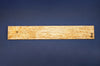 Barre aimantée artisanale Essences Creations en bouleau madré 43cm - 6 places