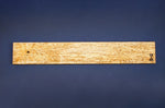 Barre aimantée artisanale Essences Creations en bouleau madré 43cm - 6 places