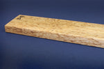 Barre aimantée artisanale Essences Creations en bouleau madré 43cm - 6 places