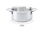 Faitout De Buyer Alchimy en inox 18/10 multicouches 3 plis - 16 cm