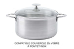 Faitout De Buyer Alchimy en inox 18/10 multicouches 3 plis