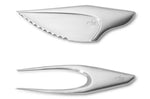 Set de découpe Culter Silex couteau + fourchette 18,5cm