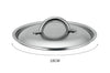 Couvercle De Buyer Prim'Appety en inox brossé avec poignée - 18 cm