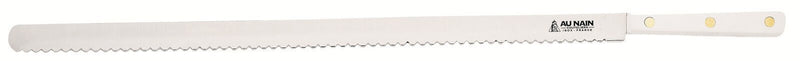 Couteau à lisser et décorer lame dentée demi lune 50cm