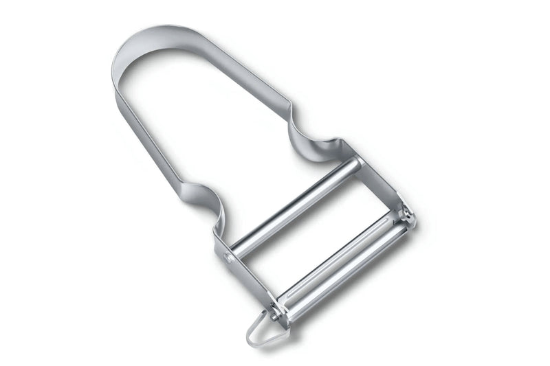Éplucheur STAR Victorinox tout inox lame lisse double tranchant