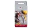 Éplucheur STAR Victorinox tout inox lame lisse double tranchant