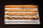 Plaque à baguette Matfer en aluminium gaufré