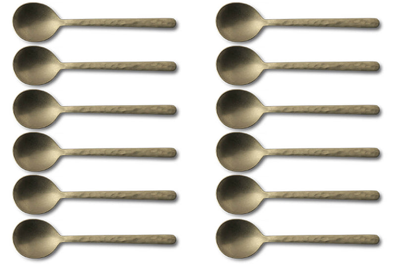 Set de 12 cuillères à café Culter Kodai 11,5cm - Vintage Gold