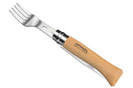 Set Picnic Plus Opinel avec couteau N°08 avec fourchette et cuillère