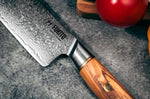 Couteau nakiri Fukito Olive Damas 14Cr 17cm