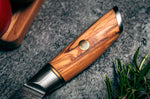 Couteau nakiri Fukito Olive Damas 14Cr 17cm