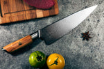 Couteau de chef Fukito Olive Damas 14Cr 21cm