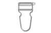 Éplucheur STAR Victorinox tout inox lame dentelée double tranchant