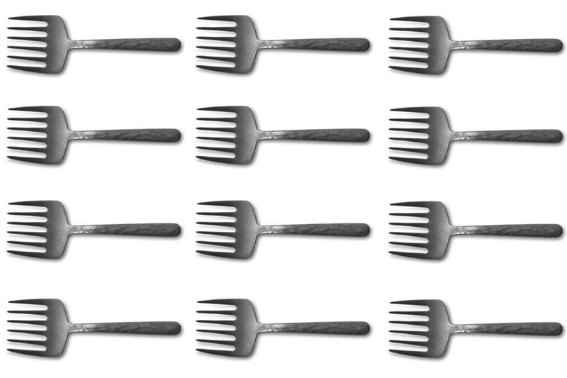 Set de 12 fourchettes râteau Culter Kodai 11,3cm - Vintage Grey