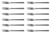 Set de 12 fourchettes de table Culter Kodai 2 dents 17,9cm - Vintage Grey
