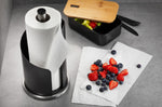 Porte-rouleau de cuisine Gefu Curve 30cm noir
