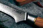 Couteau à désosser Fukito Olive Damas 14Cr 15cm