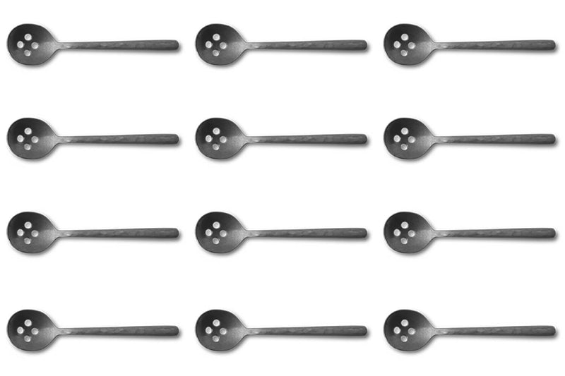 Set de 12 cuillères à moka Culter Kodai 9,8cm - Vintage Grey