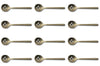 Set de 12 cuillères à moka Culter Kodai 9,8cm - Vintage Gold