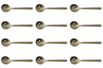 Set de 12 cuillères à moka Culter Kodai 9,8cm - Vintage Gold