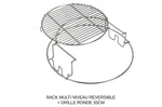 Kit Eggspander pour barbecue Big Green Egg Large