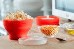 Mini bol à popcorns Lékué pour micro ondes en silicone diamètre 12,7cm