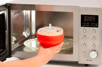 Mini bol à popcorns Lékué pour micro ondes en silicone diamètre 12,7cm