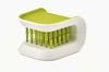 Brosse Joseph Joseph pour couteaux et couverts en polymère vert