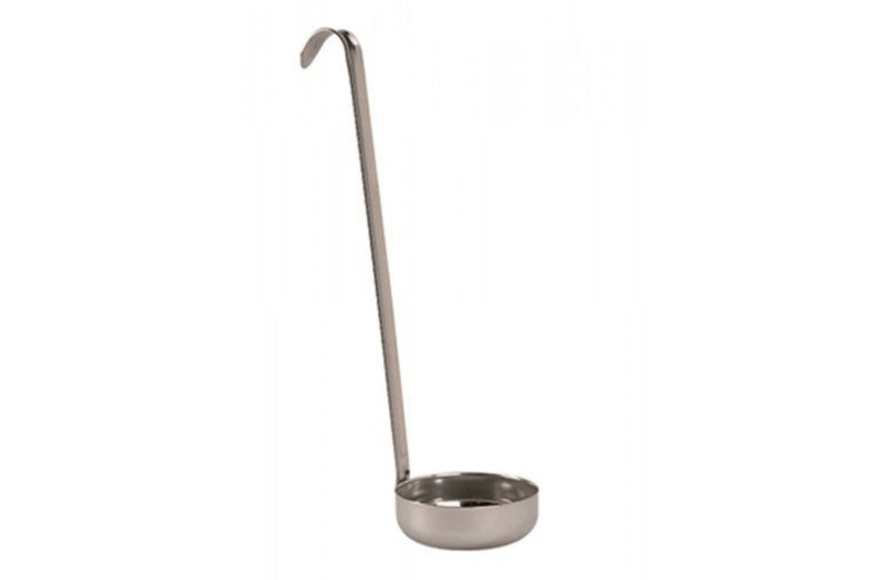 Louchette pizza Mallard Ferrière à fond plat en acier inox 14,5cl