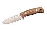 Couteau Muela Tuareg 10G 9334 lame 10cm manche en micarta jute marron et moutarde + étui en cuir
