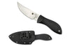 Couteau Spyderco Moran Upswept FB01 lame 10cm manche nylon et fibre de verre + étui Kydex