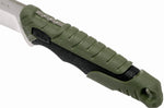Couteau Buck 656 Pursuit Large 0656GRS lame 11,4cm manche nylon/fibres de verre vert + étui polyester