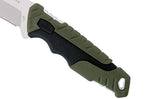 Couteau Buck 657 Pursuit Large Guthook 0657GRG lame 11,4cm manche nylon/fibres de verre vert + étui polyester
