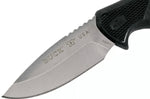 Couteau Buck 684 Bucklite Max II Small 0684BKS lame 8,3cm manche caoutchouc noir + étui polyester