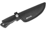 Couteau Buck 685 Bucklite Max II Large Guthook 0685BKG lame 10,2cm manche caoutchouc noir + étui polyester