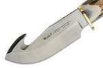Couteau Muela Viper 9215 lame 11cm manche en bois de cerf + étui en cuir