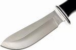 Couteau Buck 103 Skinner 0103BKS lame 10,2cm manche résine phénolique noir/alu avec étui en cuir